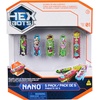 image:imageHEX BOTS Nano 5Pack with Bonus Flashing Nano Mini Robot Toy Set
