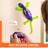 image:imageHEX Bots Remote Control Dragon Rechargeable Robot Dragon Toys for Kids Adjustable Robotic Figure Toys for Boys amp Girls Ages 4 amp Up RedGlow in the Dark Wall Crawler Gecko