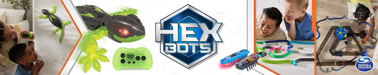 HEX BOTS Interactive Robot Toys, Nano Bots, BattleBots and Robotic Creatures for Kids Who Love Technology, STEM, Science and Hands-On Play